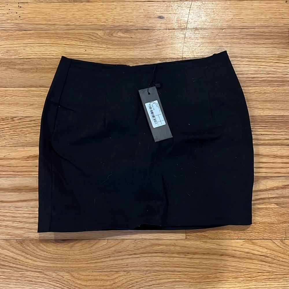 Motel Black Mini Skirt